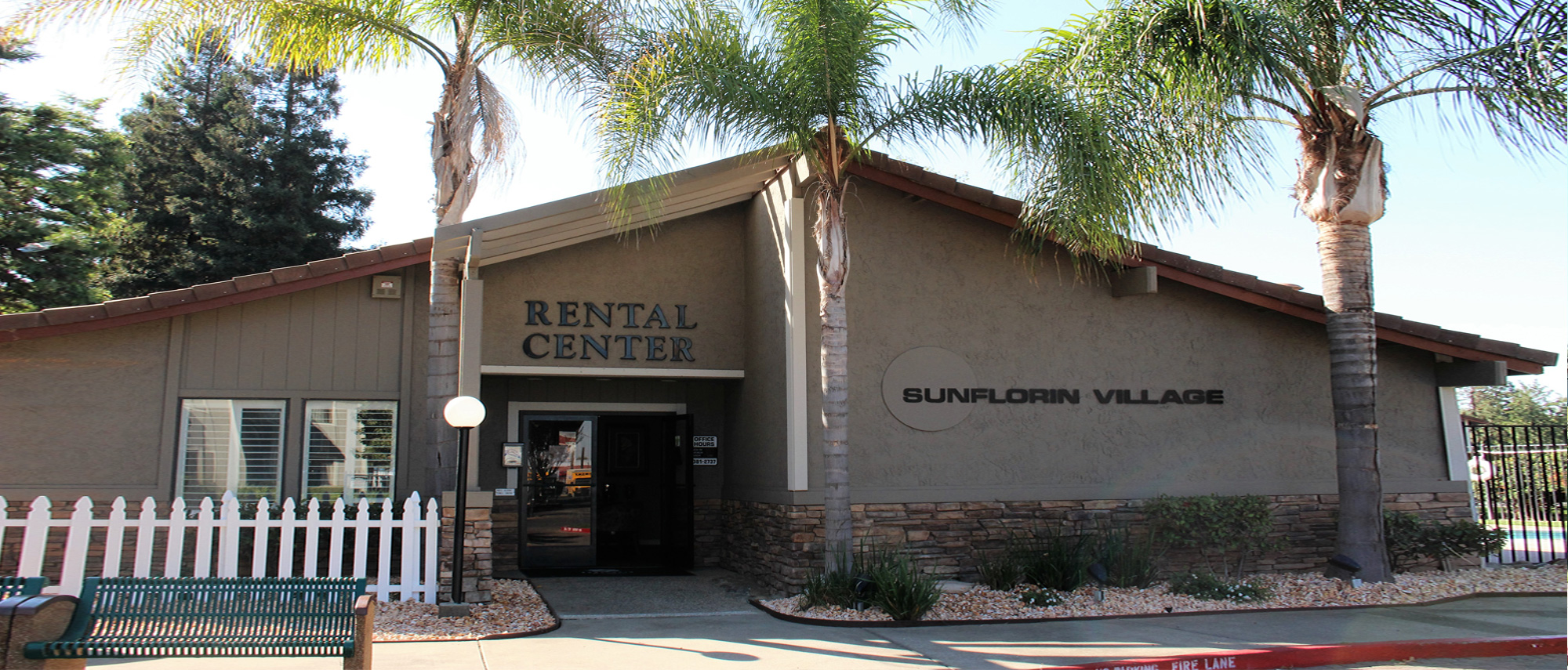 This image shows the office of the Sunflorin Village Apartments